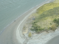Western tip of Miller Sands Spit